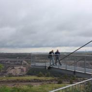 Ende Gelände - unterwegs auf dem Skywalk am Tagebau Garzweiler - OCRE Herbstausfahrt 2017