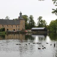 unterwegs am Schloss Tüschenbroich - OCRE Herbstausfahrt 2017