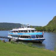mit dem Schiff zum Kaltwassergeysir nahe Andernach - OCRE Saisonöffnung 2018 