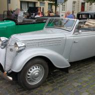 Adler 2 Liter Cabriolet - sehr selten, da meist im 2. Weltkrieg verheizt, dieses Auto ist aus Finnland - 6. Oldtimertreffen in Erftstadt Lechenich (24.06.2018)