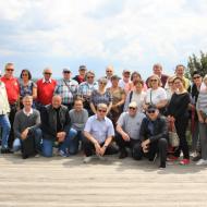 Gruppenfoto auf dem Baumwipfelpfad - OCRE - Saisoneröffnung 2019 (19.05.2019)