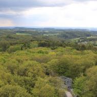 Blick vom Panarbora Aussichtsturm ins Oberbergische Land - OCRE - Saisoneröffnung 2019 (19.05.2019)