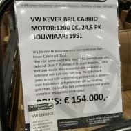 VW Käfer früher Baujahre erreichen neue Höchstpreise - OCRE Besuch der Interclassics Maastricht 2023