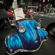ein Messerschmitt Kabinenroller in besonderer Lackierung - Interclassics Maastricht (14.01.2023)