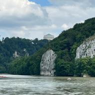 auf der Schiffstour am Donaudurchbruch - Clubreise ins Altmühltal (08.06.-11.06.2023)