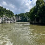 auf der Schiffstour am Donaudurchbruch - Clubreise ins Altmühltal (08.06.-11.06.2023)