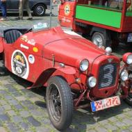 Austin Seven Sport - Baujahr 1933 - wird auch im Regen gefahren