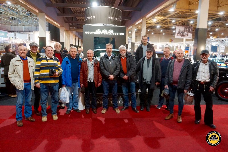 Gruppenfoto auf der Oldtimermesse in Maastricht (14.01.2017)
